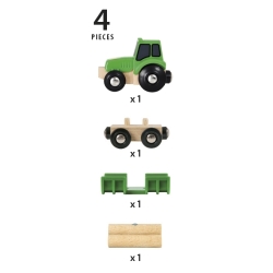 Tracteur et remorque