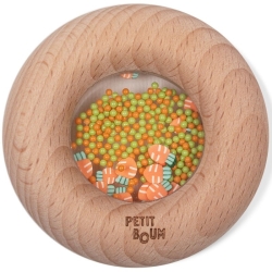 Hochet donut - Carotte