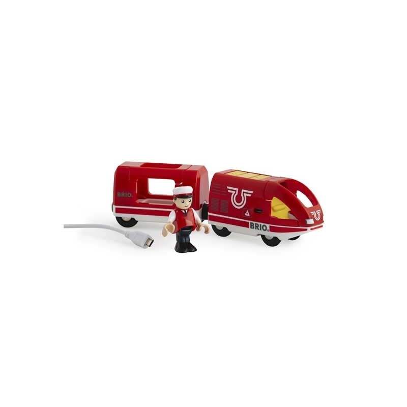 Train de voyageur rechargeable