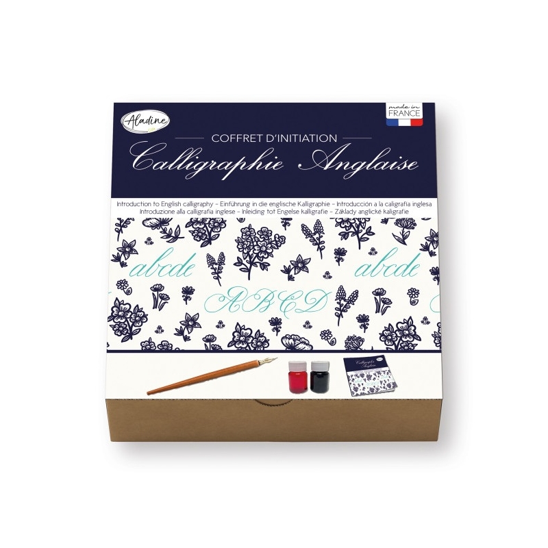 Coffret d'initiation calligraphie anglaise