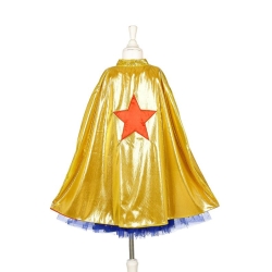 Déguisement - Robe et cape Super Girl 3/4 ans