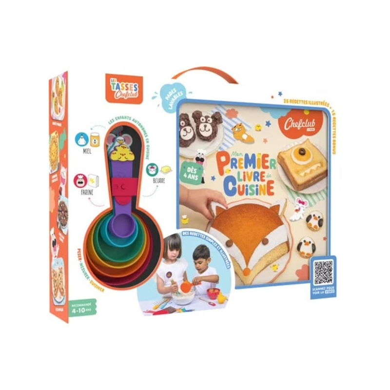 Chef club - Coffret Mon premier livre de cuisine