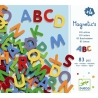 Jeu magnétique 83 petites lettres majuscules