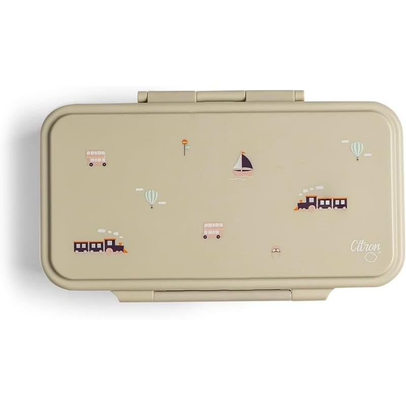 Citron - Boite repas rectangulaire Véhicules