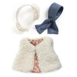Pomea - Vêtement poupée tenue moumoute