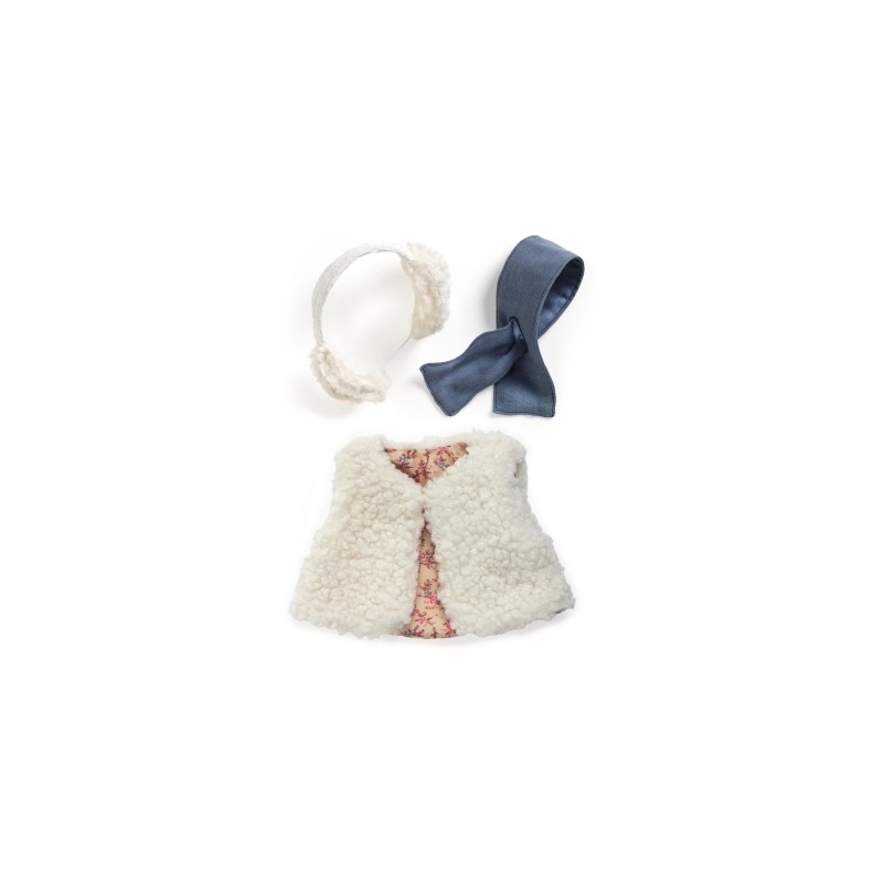 Pomea - Vêtement poupée tenue moumoute