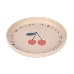 Assiette en cellulose - Happy fruits Cerise