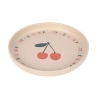 Assiette en cellulose - Happy fruits Cerise