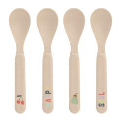 Lot de 4 cuillères - Happy Fruits Cerise