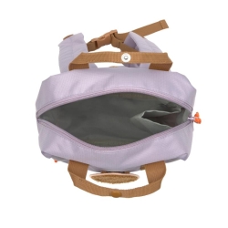Little Gang - Mini sac à dos carré Lilas