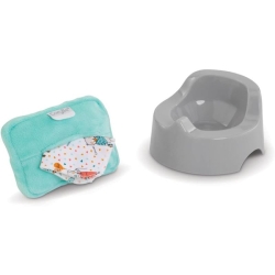 Ensemble pot et lingettes
