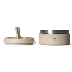 Citron - Thermos repas 400 ml Beige