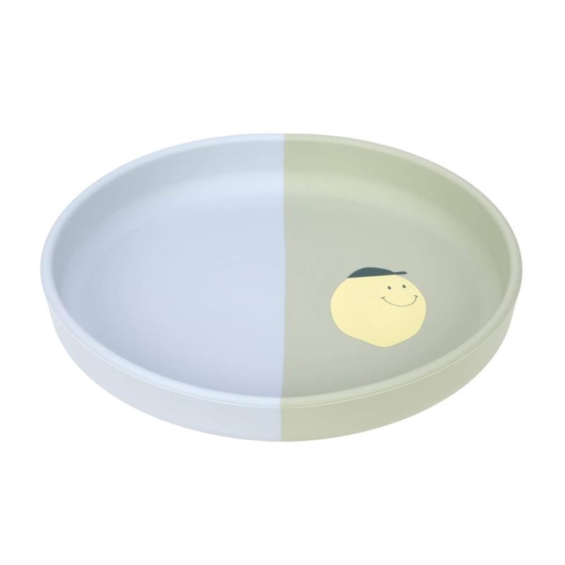 Assiette en silicone - Happy fruits Citron