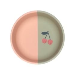 Bol en silicone - Happy fruits Cerise