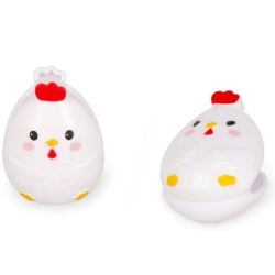 Set de 4 clips de fermeture pour sachets - Poule