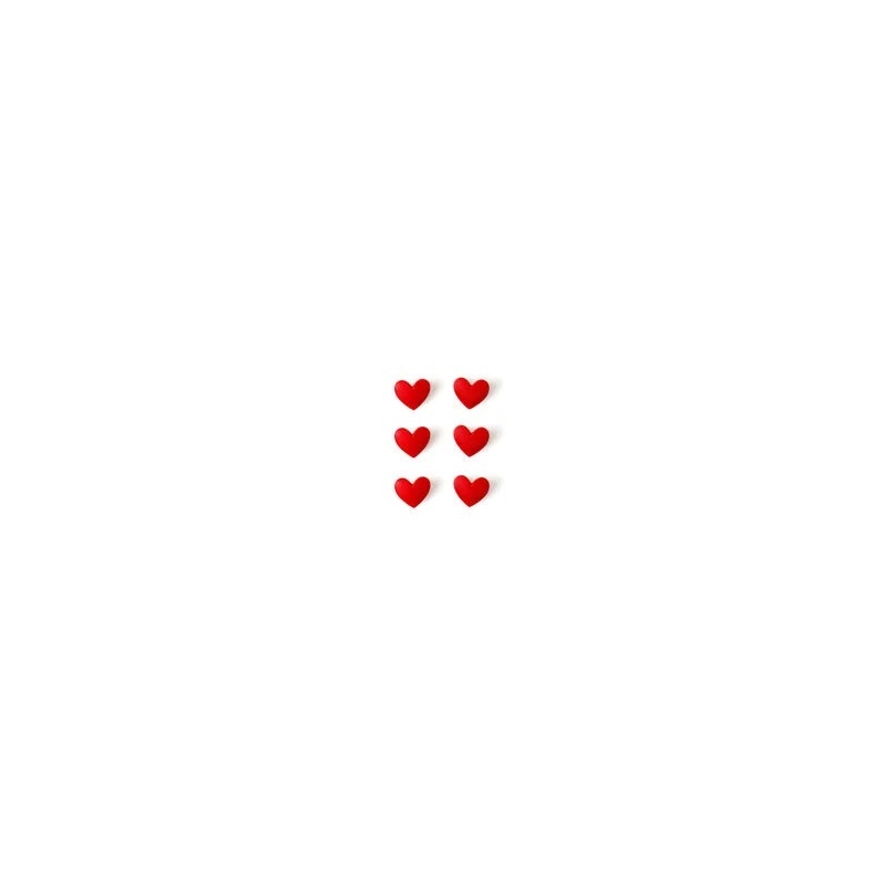 Set de 4 clips de fermeture pour sachets - Coeur