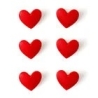 Set de 4 clips de fermeture pour sachets - Coeur
