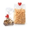 Set de 4 clips de fermeture pour sachets - Coeur