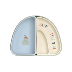 Set de vaisselle en silicone - Happy fruits Citron