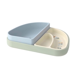 Set de vaisselle en silicone - Happy fruits Citron