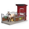 Farm World - Box avec jument mustang