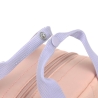 Little Gang - Mini sac à dos carré Cerise pêche
