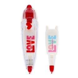 Stylo de ruban décoratif - Coeurs