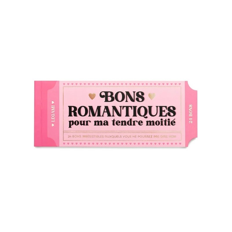 PROMO Bons romantiques pour ma tendre moitié