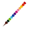 12 Crayons de couleur empilables - Love