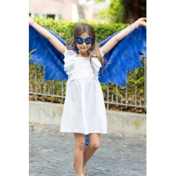Déguisement - Cape en tissu Dragon bleu