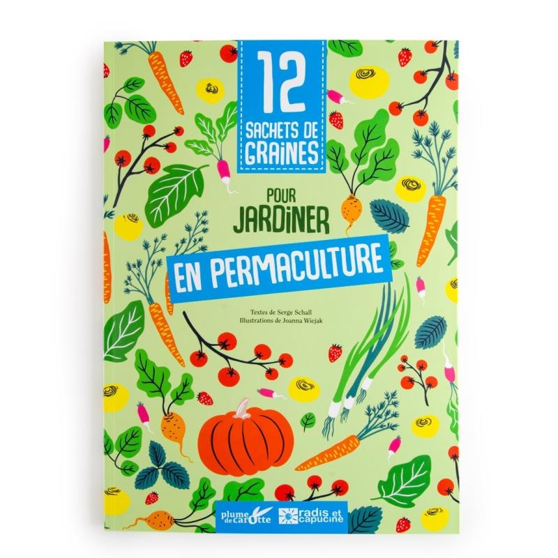 Radis et capucine - Livre je jardine en permaculture