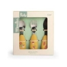 Set de couverts en silicone - Trois petits lapins