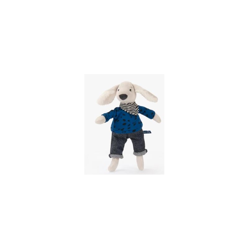Puce et Pilou - Poupée chien Pilou