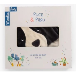 Puce et Pilou - Cape de bain