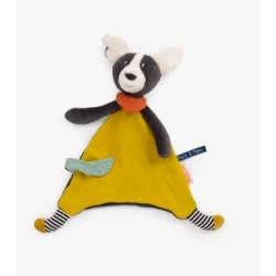 Puce et Pilou - Doudou Puce jaune