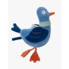 Puce et Pilou - Poupée hochet pigeon Michel
