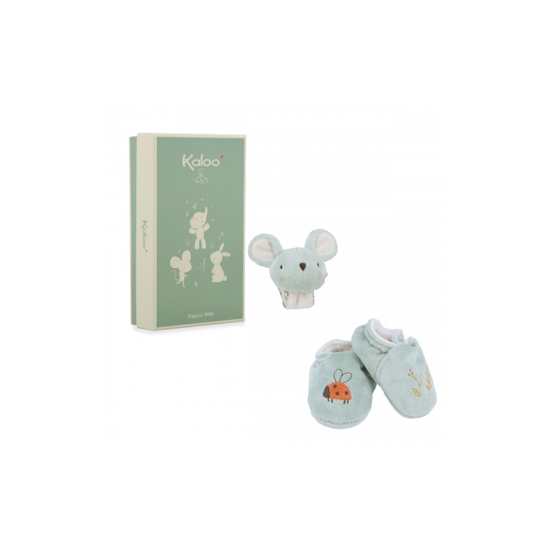 Coffret chaussons et bracelet sonores - Souris