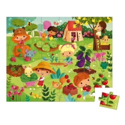 Puzzle 36 pièces - Mon jardin potager