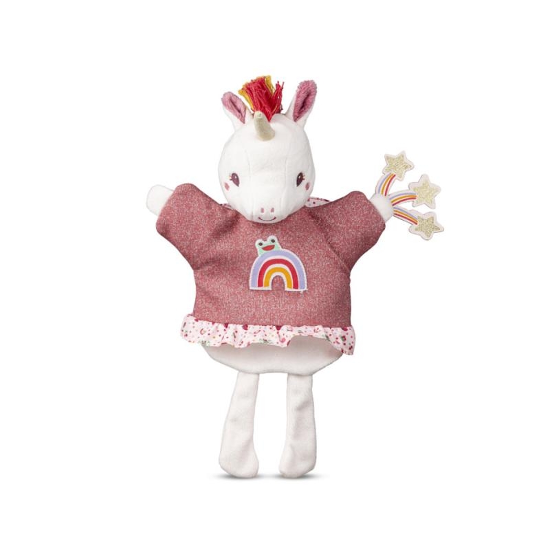 Marionnette à main Léna la licorne