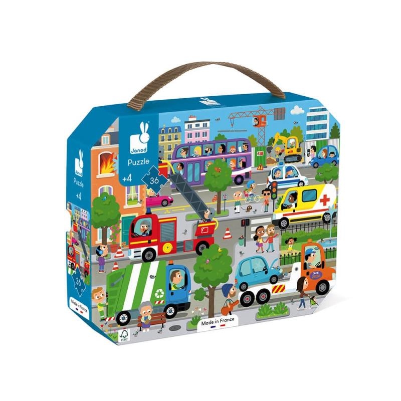 Puzzle 36 pièces - City