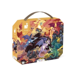 Puzzle 54 pièces - Terre de dragons