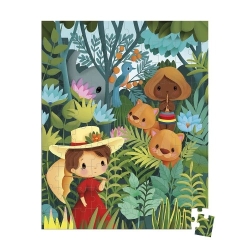 Puzzle 100 pièces - Inspiré de Rousseau