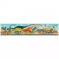 Puzzle 100 pièces - Panoramique dino