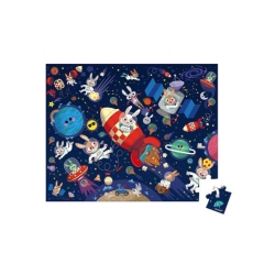 Puzzle 54 pièces - Fusée