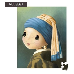 Puzzle 100 pièces - Inspiré de Vermeer