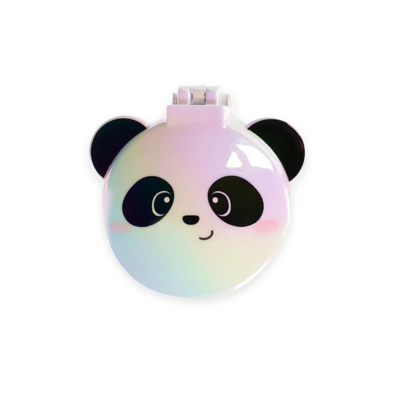Legami - Brosse à cheveux avec miroir panda