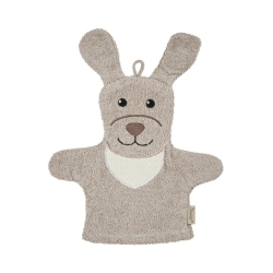 Gant de toilette marionnette Chien