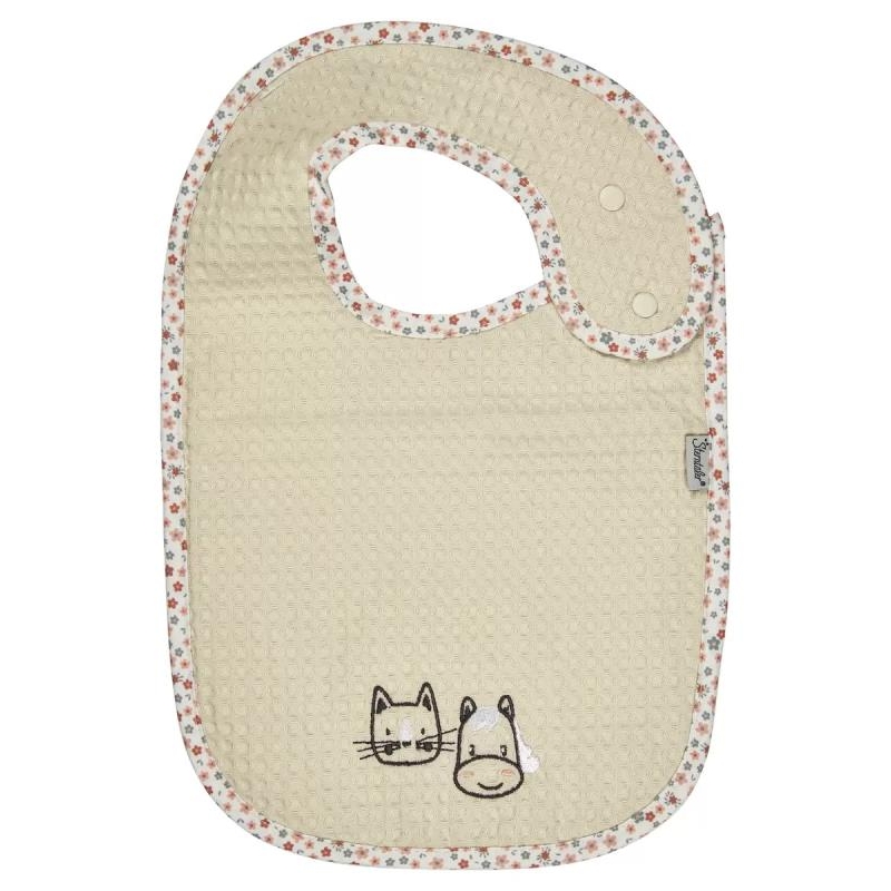 Bavoir imperméable Chat/Cheval