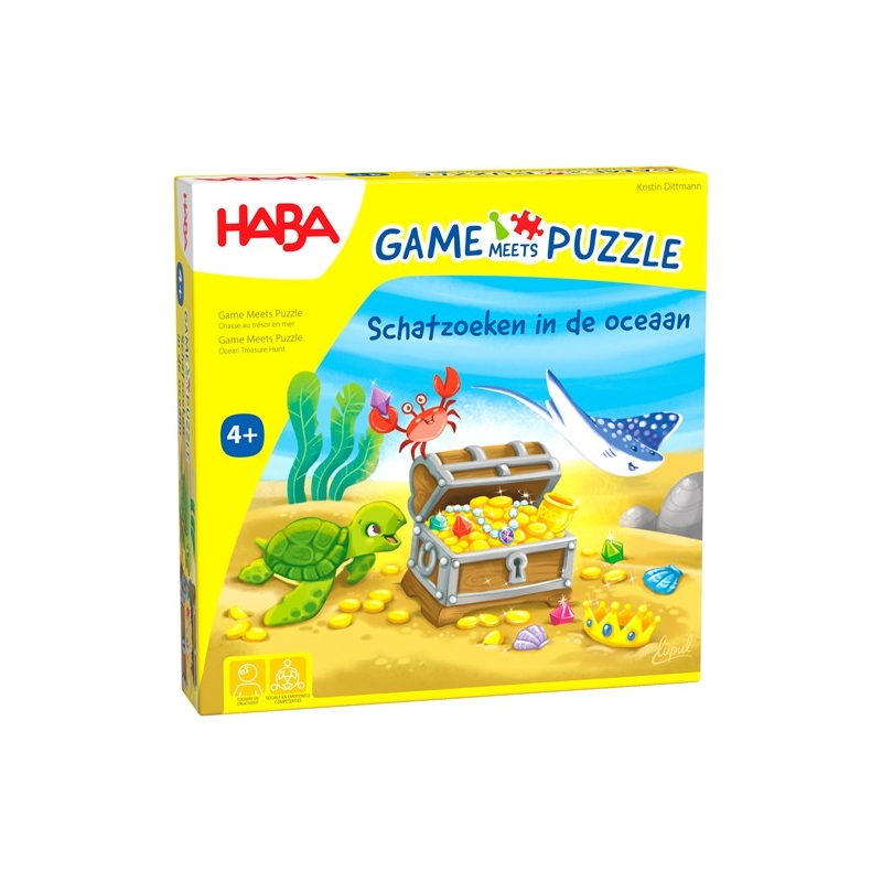 Game meets puzzle - Chasse au trésor en mer