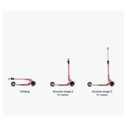 Smartrike - Trottinette Xtend mini 3en1 rose